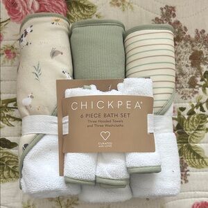 6 Piece Baby Bath Set